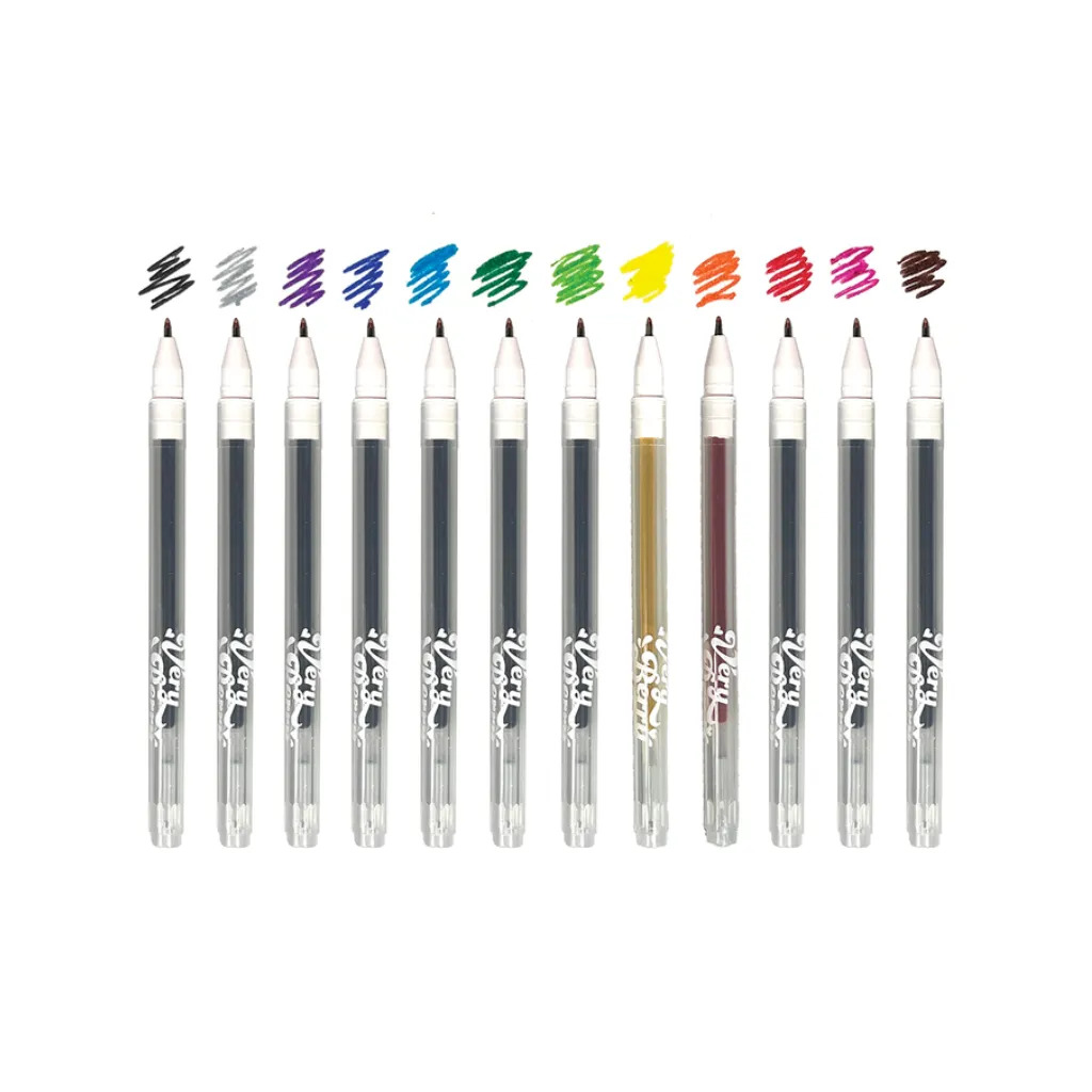Very Berry Strawberry Scented Gel Pens - Set of 12