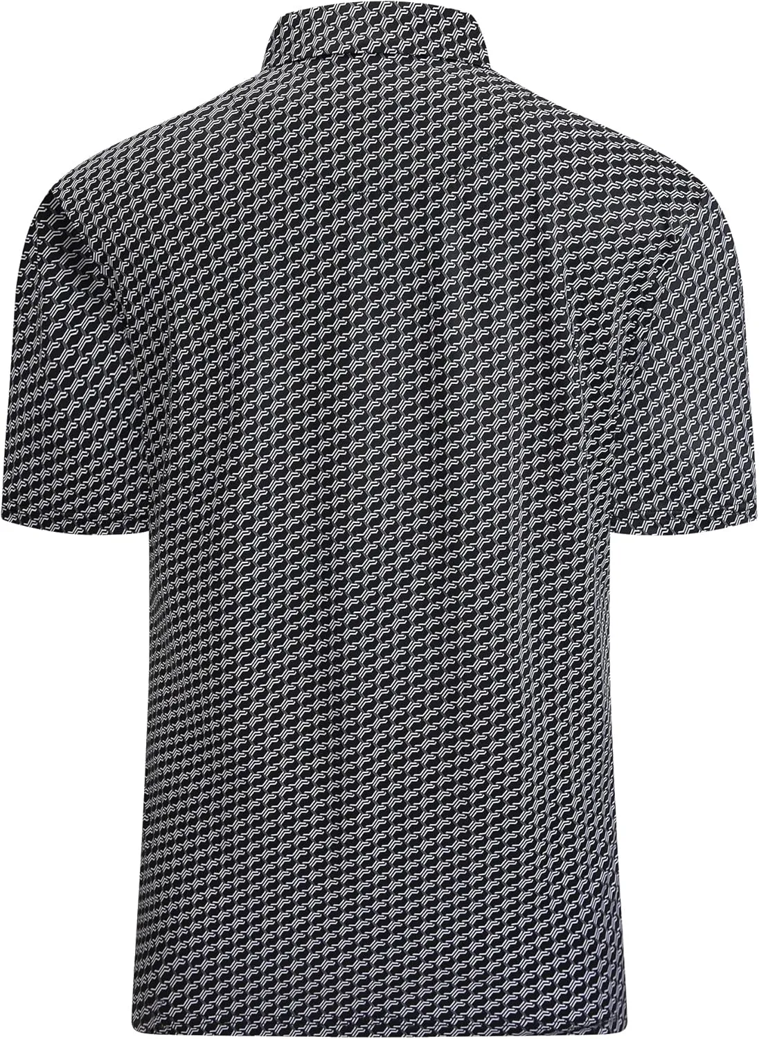 WARHORSEE Golf Polo Shirts for Men Short Sleeve Wrinkle Free 4 Way Stretch Moisture Wicking Performance Collared Tshirts