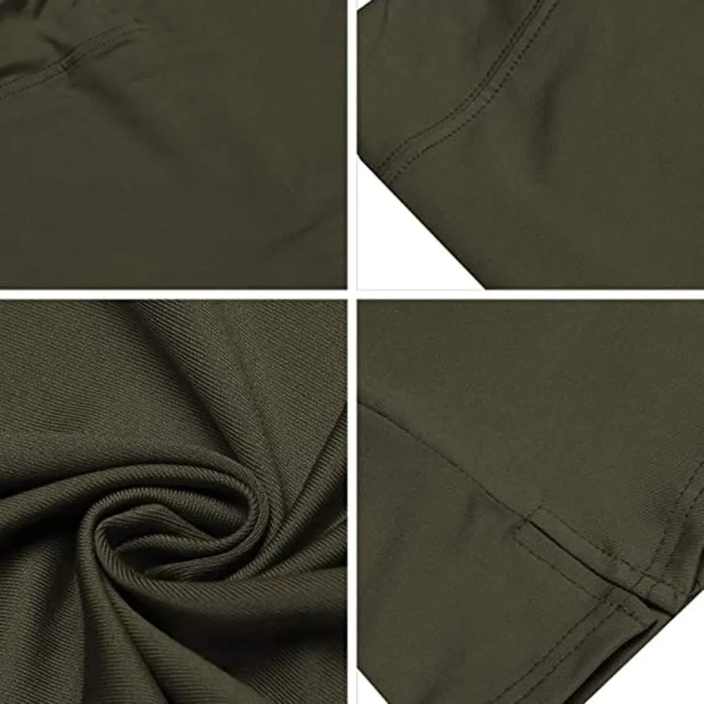 Women Mini Skirt with Shorts Trendy High Waisted Side Slit Solid Color Casual Active Golf Yoga Running Shift Skirts