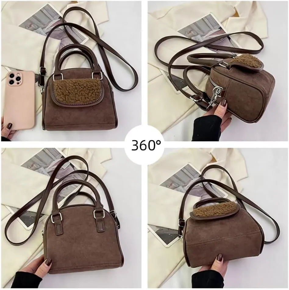 Women Small Purse and Handbag Cell Phone Purse Top Handle Satchel Stylish Hobo Crossbody Handbag Vintage Shoulder Bag