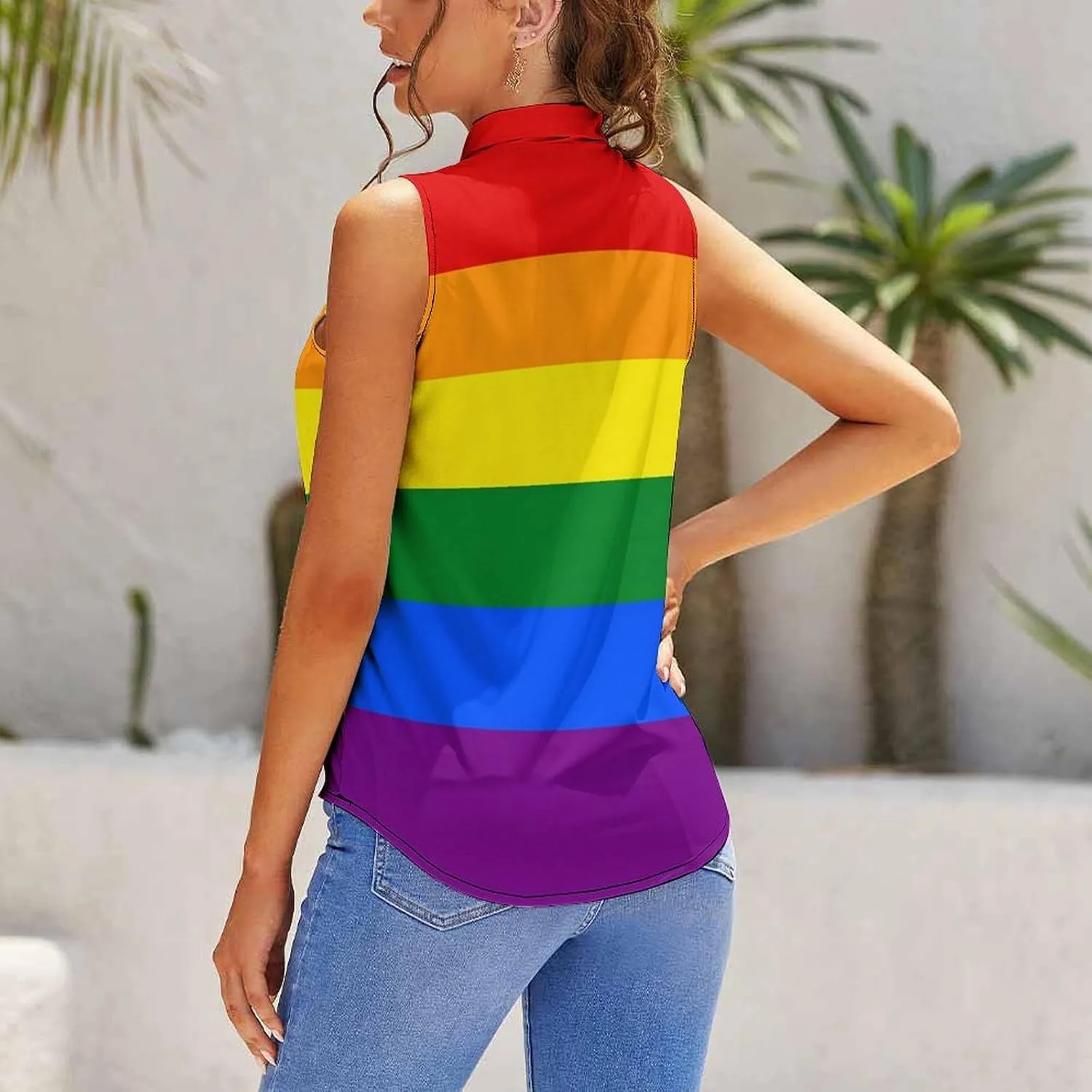 Women's Sleeveless Golf Shirt Quick Dry Nicaragua Flag Casual Tank Tops Polo-Shirts for Women with Collar