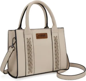 Wrangler Mini Crossbody Purse for Women Cute Small Tote Bag Shoulder Handbag Ladies Top Handle Satchel with Adjustable Strap